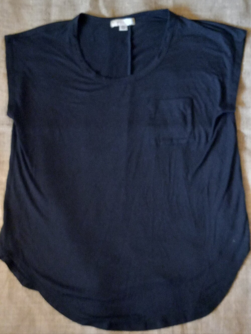 Misia Women's Black Pocket Tee